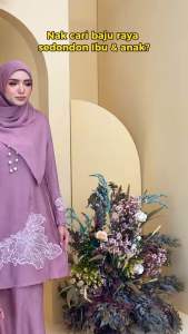 YURISKA CLOSET - Baju kurung Moden RIAU Husna Junior Clothing Set kurung