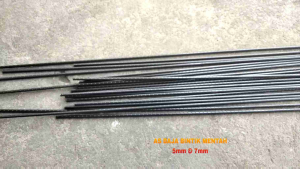 AS BAJA BINTIK TUTUL MENTAHAN DIAMETER 5MM DAN 7MM PANJANG 1 METER