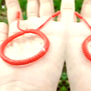 Vòng Tay Lắc Tay Bện Dây Chỉ Cói Sáp Nhiều Màu - MS070