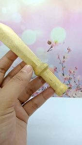 once pipa cangklong kayu kemuning gading motif pedang h650