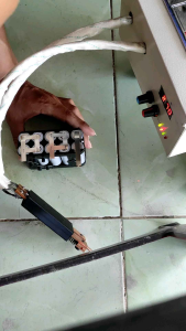 Máy hàn cell pin tay cân lực dùng điện 220V- máy hàn cell pin 18650