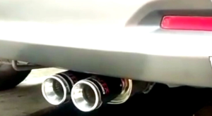 Resonator Mobil Dual Cabang Peredam Suara Knalpot Racing Manual dan Otomatis