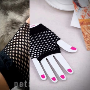 Sepasang Sarung Tangan Jaring PENDEK Fashionable Hand Gloves