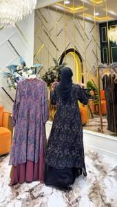 SAKURA MELAYU GAMIS SET HIJAB