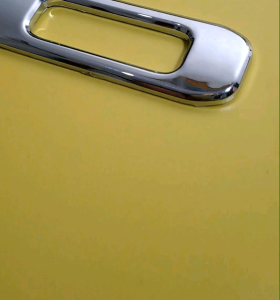 fuso emblem tulisan fuso besar kecil full chrome