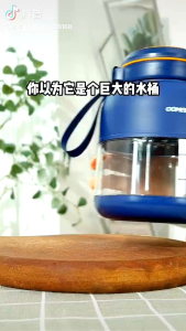 800ML/1300ML Portable Juicer Small Wireless Electric Tonton Cup Fruit Vegetable Juicer Cup Large Capacity Tonton Barrel