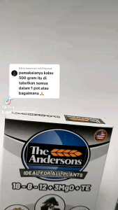 Pupuk Bonsai The Andersons 18-8-12+3MgO+TE
