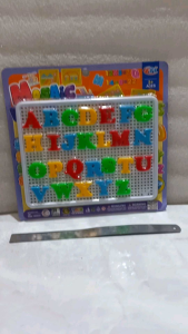 Mainan Edukasi Huruf ABC Besar Huruf Kapital + Papan no FU 1109