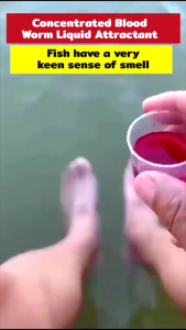 100ML Essen Ikan Cair Merah Ajaib Essen Ikan untuk Semua Jenis Ikan