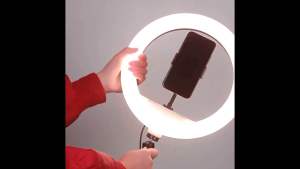 ไฟไลฟ์ 10 12 นิ้ว สำหรับไลฟ์สด งานสักคิ้ว สักปาก ต่อขนตา แต่งหน้า ทำเล็บ ทำผม ร้านเสริมสวย งานtattoo