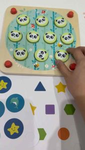 Hi Pando 2 in 1 Memory Game and Tic Tac Toe by EducratePH
