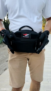 Tactical Belt Bag with Holster and Quick Draw