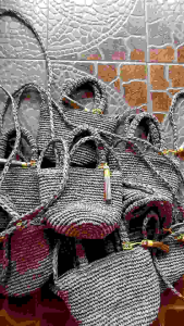 Mazy Sling Bag - Raffia Bag - Native bags