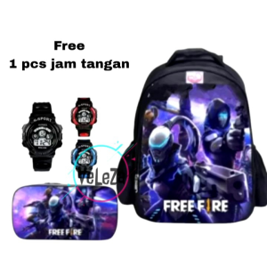 Tas Ransel Anak Laki-laki Karakter Free Fire & Tas Sekolah TK SD