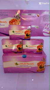 SABUN MULTY BEAUTY SOAP WITH GAMAT EXTRACT HONEY 1 BOX ISI 6 PCS 60 GRAM ORIGINAL