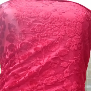 BAHAN/KAIN BLUDRU MOTIF BUNGA/BAHAN BLUDRU KEBAYA