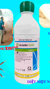 Thuốc Diệt Mọt Actellic 50EC 1 Lít – Diệt Mọt Gạo Mọt Nông Sản Khử Trùng Kho Hiệu Quả – Chính Hãng Syngenta