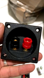 Terminal Speaker Box Binding Post Gold Plate