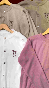 CARDIGAN KNIT RIBBON | CARDIGAN PITA POLOS | COQUETTE CARDIGAN TERMURAH