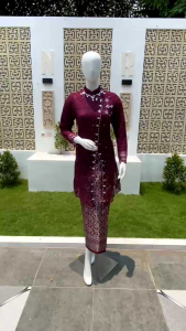 Kebaya Brokat Songket Terbaru: Desain Modern & Wisuda