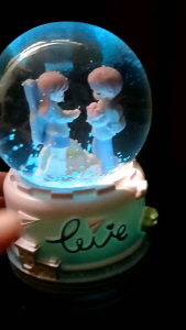 KOTAK MUSIK / SNOWBALL / BOLA SALJU / BOLA MUSIK COUPLE CUTE / MUSIC BOX LOVE ROMANTIS