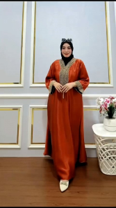 GAMIS SHIMER SATIN//BUSUI TERBARU//GAMIS RENDA//FASHION KEKINIAN