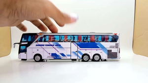 STJ Miniatur bus SUDIRO TUNGGA JAYA body UHD