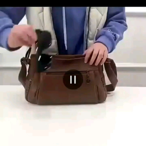 CITRA - Best seller //Tas Selempang Wanita Bahu Motiv Garis saku Terlaris