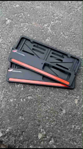 cover plat nomor list honda atas bingkai plat motor list honda atas bisa untuk semua jenis motor universal