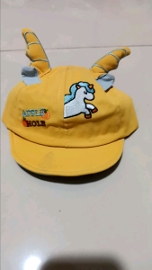 CAE - Topi Bisbol Anak Perempuan 1-3 tahun Unicorn Baseball Hat Import