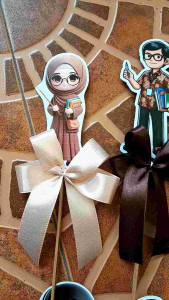 topper figure guru 3D - teachers day- hari guru- karakteristik guru