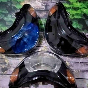Reflektor Lampu Depan Mio Smile Custom Hitam Biru Oren Berkualitas