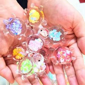 Set 5 túi mù bất ngờ cua rùa ốc trong phát sáng