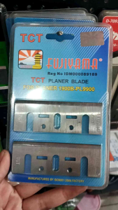 TCT Planer Blade FUJIYAMA 82mm N1900B Mata Pisau Sugu Kayu Keras TCT 82 mm