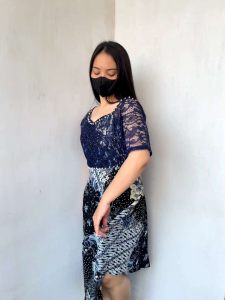 Dress Brokat Batik Unik dan Kekinian: Gaun Pesta Kondangan Terbaru