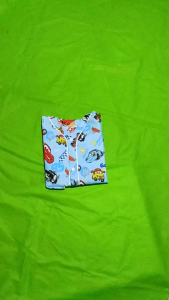 Noko Acuk Setelan Piyama Anak Laki-Laki Tanpa Kerah Usia 1-12 Tahun