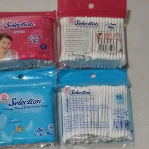Pemilihan Cotton Bud Bayi & Dewasa Isi 100
