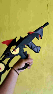 Mainan Kayu Freefire Jenis Megalodon