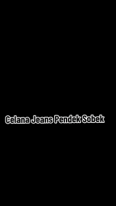 Desain Jeans Casual & Celana Pendek Sobek Ripped Biosnow