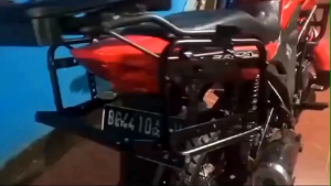 Paket komplit Breket/bracket top box model geser dan side box samping/SB 2000 motor VERZA/CB VERZA fullset fittingan stabilizer
