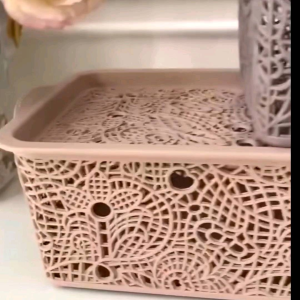 Keranjang Basket HAPPY Serbaguna Aesthetic Storage Box 5 Liter High Quality / Keranjang Serbaguna Mini Container 5Liter