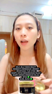 Gold Jelly Kedas Beauty 10 gr Skincare perawatan wajah bisa di pakai Siang malam Pelembab Anti Aging