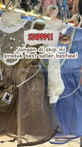 Baju Gaun Dress Tutu Mewah Anak Perempuan & Baju Dress Anak Lucu Mewah Umur 3 Bulan-4 Tahun