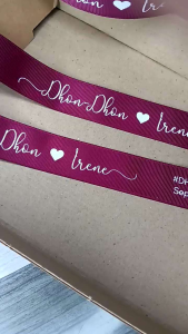 RIBBON PERSONALIZED FOR BIRTHDAY & CHRISTENING