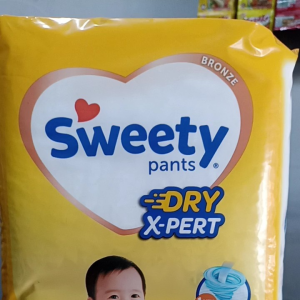 Sweety Bronze Pants Dry Expert Size M32 Popok Bayi Sekali Pakai Model Celana