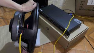 Đẩy công suất 2 kênh NA2650s công suất 650w/kênh ( bảo hành 12 tháng )