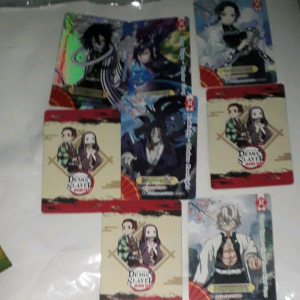 Bộ 48 thẻ bài Thanh Gươm diệt quỷ - Demon slayer Mugen Train bằng giấy bóng cứng