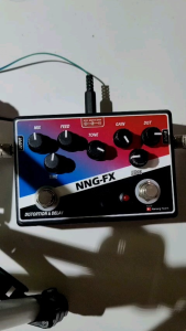 Efek Gitar Distorsi Delay Double 2 in 1 NNG-FX