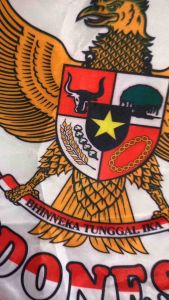 Background Garuda Garis Merah Putih Umbul Umbul