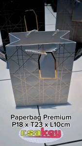 Paperbag Premium Klasik P18xT23xL10cm